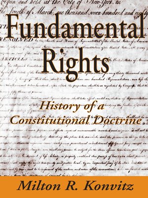 cover image of Fundamental Rights